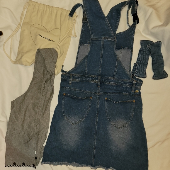 The Mumsie Summer Baby Wearing Overall Dress Size Large - Picture 5 of 9